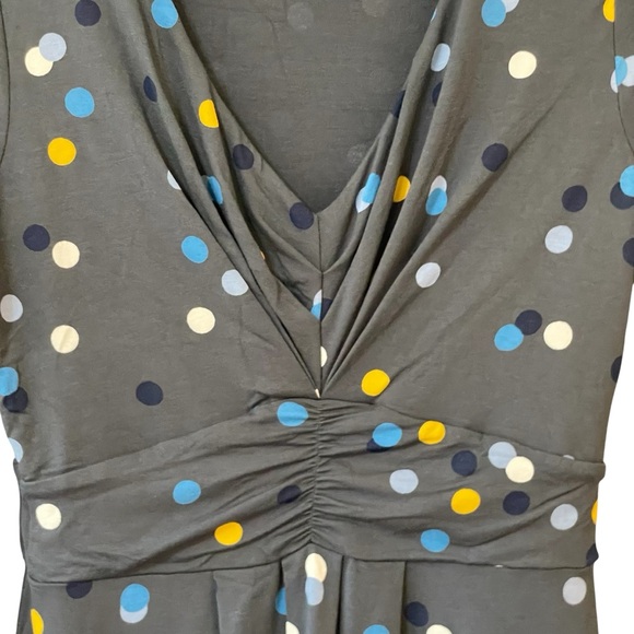 Boden Marion Jersey Confetti Polka-Dot Tunic Mini‎ Dress - Picture 6 of 8